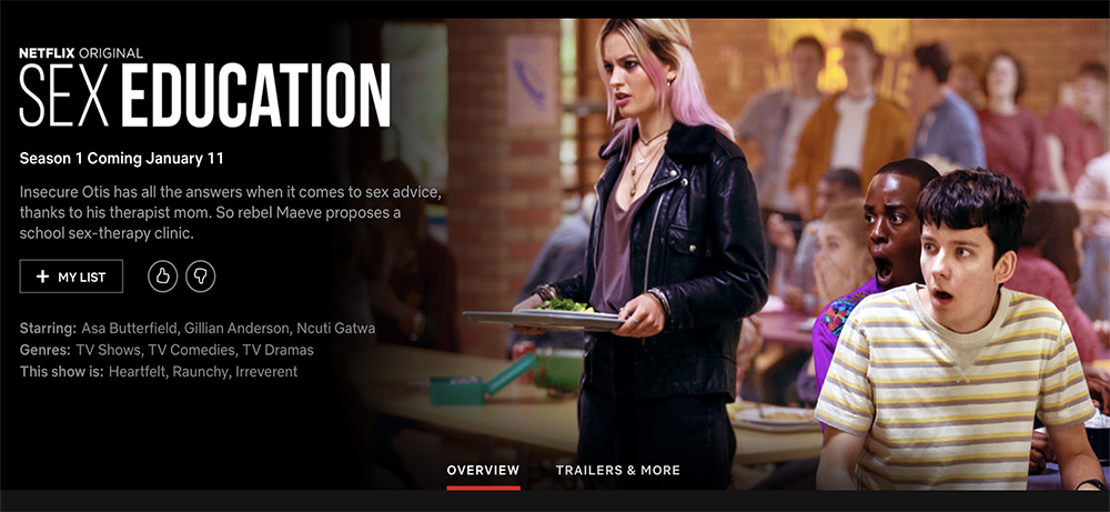 Netflixs “sex Education” 0611